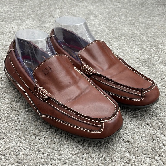 Brown Vegan Moc Slip On Loafers Men’s 8